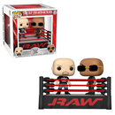 Funko POP! Moment: WWE - The Rock Vs. Stone Cold Steve Austin in Wrestling Ring Vinyl Figure #2