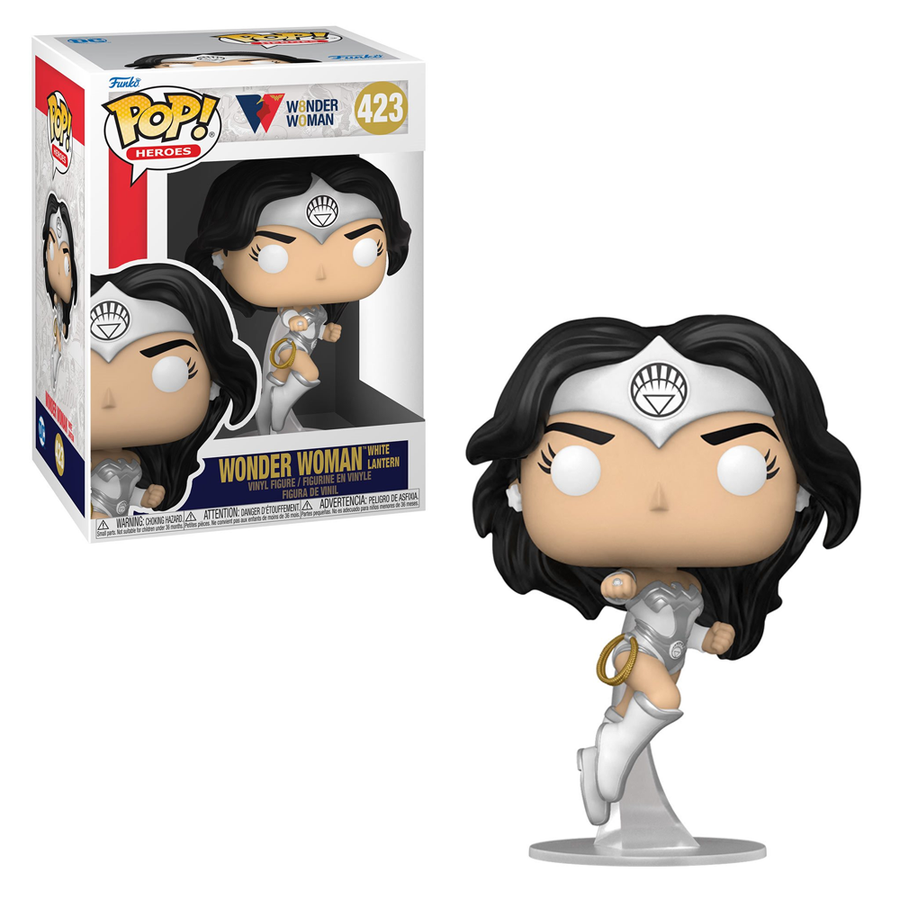 [PRE-ORDER] Funko POP! Wonder Woman 80th - Wonder Woman (White Lantern) Vinyl Figure #423