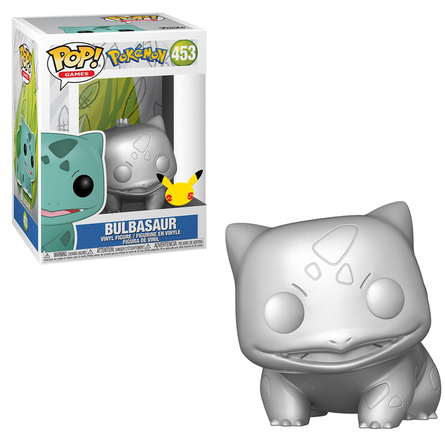 [PRE-ORDER] Funko POP! Pokemon - Bulbasaur (Metallic Silver) Vinyl Figure #453