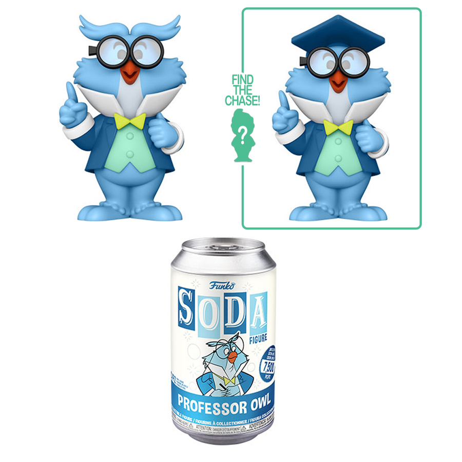 Funko Vinyl SODA: Disney - Professor Owl with Grad Cap Vinyl Figure