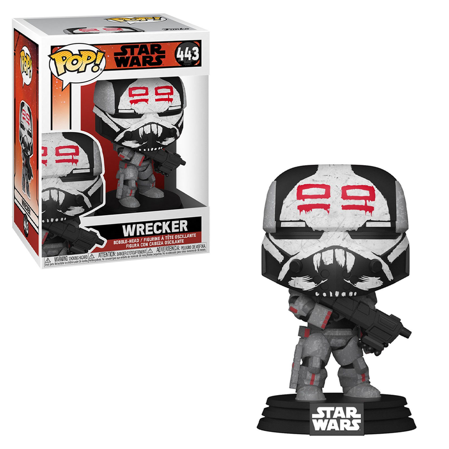 Funko POP! Star Wars: The Bad Batch - Wrecker Vinyl Figure #443