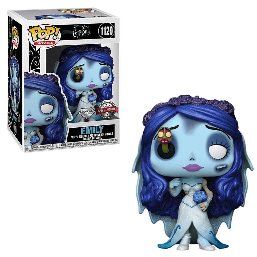 Funko POP! Corpse Bride - Emily (Diamond Collection) Vinyl Figure #1120 Special Edition Exclusive [READ DESCRIPTION]