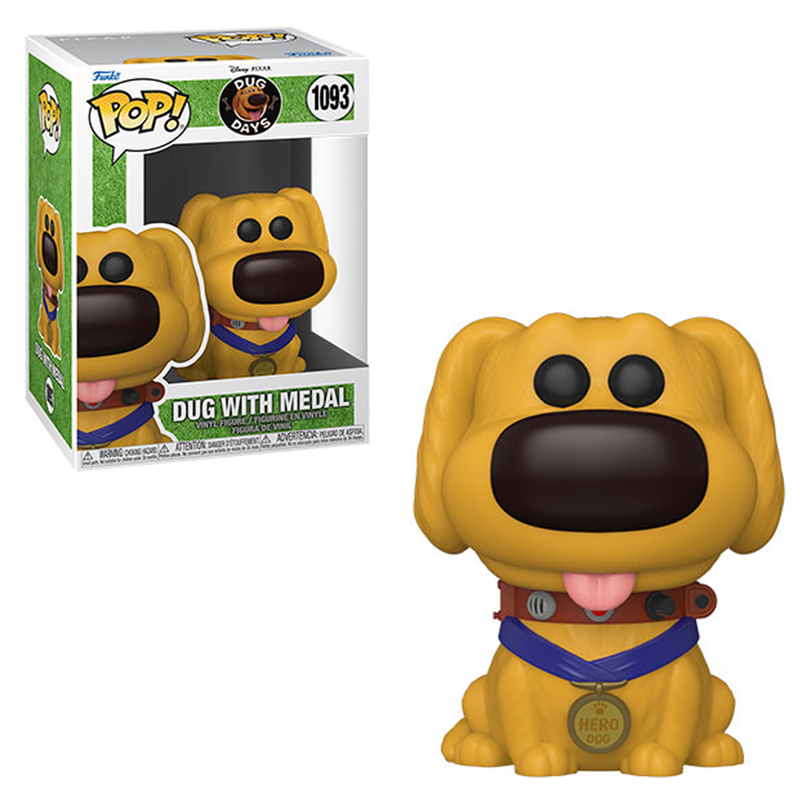 [PRE-ORDER] Funko POP! Disney Pixar Fest: Dug Days - Dug with Medal Vinyl Figure #1093