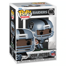 Funko POP! NFL: Raiders - Josh Jacobs (Home Uniform) (Metallic) Vinyl Figure #165