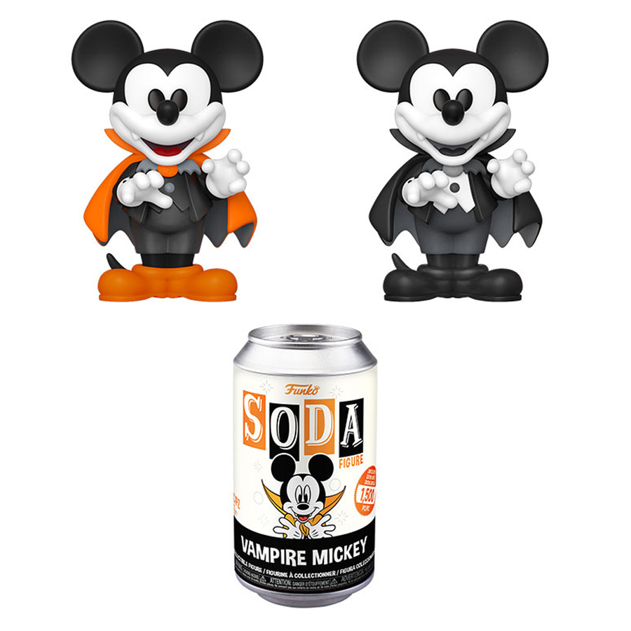 [PRE-ORDER] Funko Vinyl SODA: Mickey Mouse - Vampire Mickey Vinyl Figure