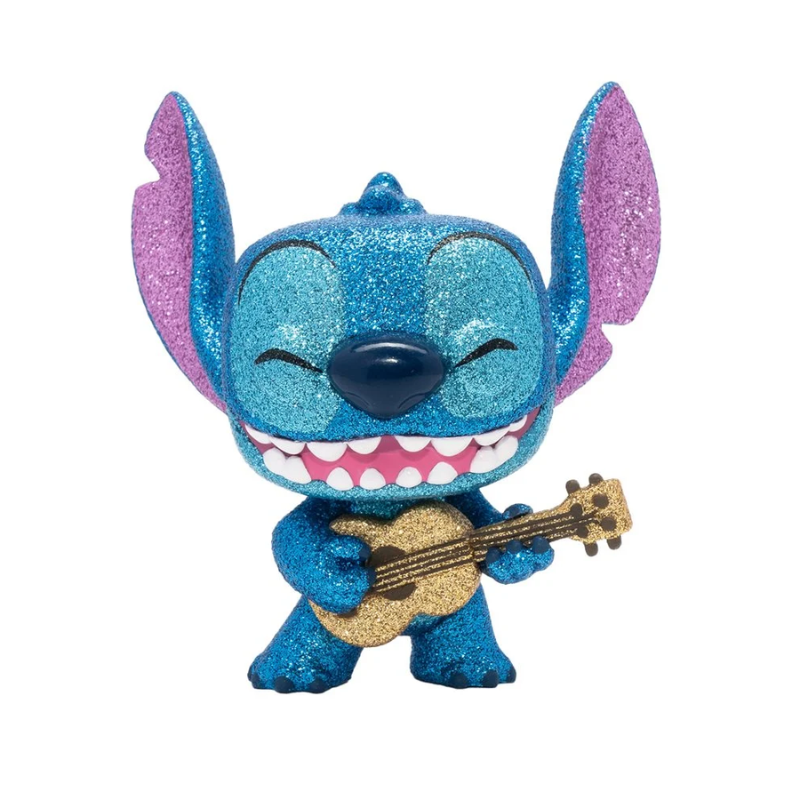 Funko POP! Lilo & Stitch - Stitch with Ukulele (Diamond Collection) Vinyl Figure #1044 Special Edition Exclusive [READ DESCRIPTION]
