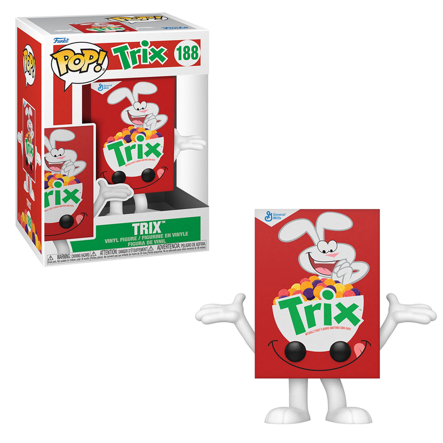 [PRE-ORDER] Funko POP! Ad Icons: General Mills - Trix Cereal Box Vinyl Figure #188