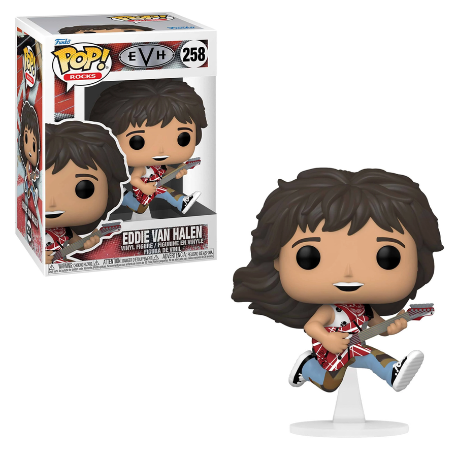 ヴァンヘイレン VAN HALEN FUNKOPOP フィギュア(レア) Amazon.com: POP Rocks: Eddie [Van] Halen with Guitar Funko