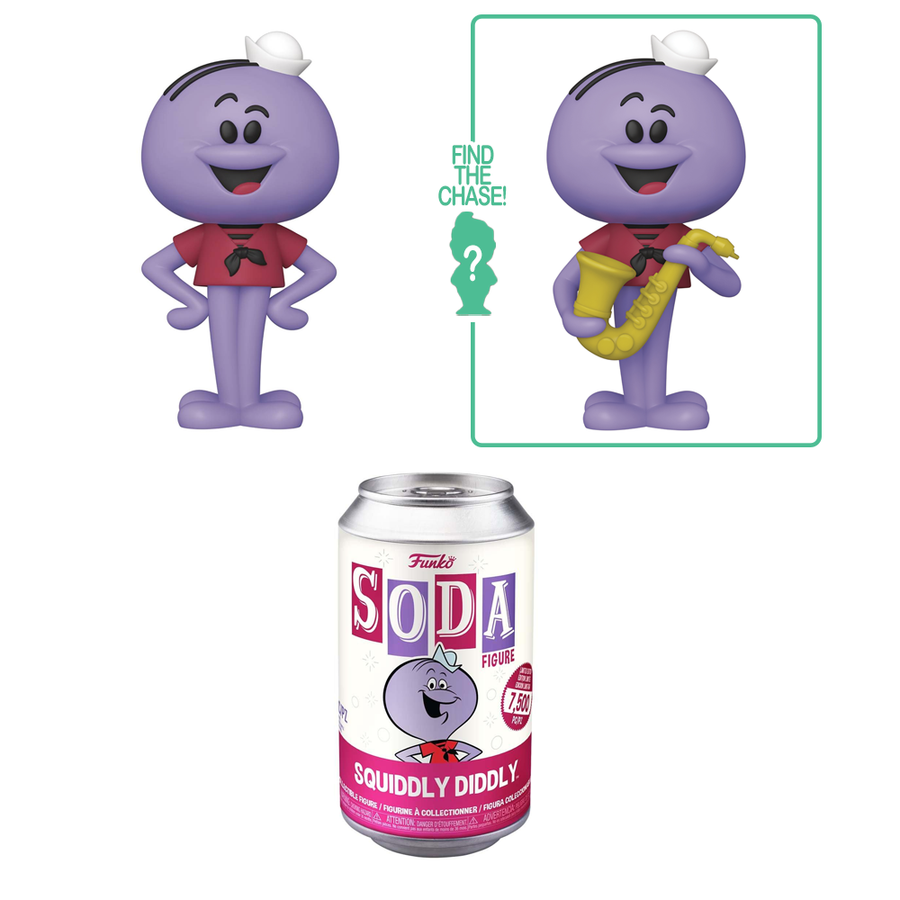 [PRE-ORDER] Funko Vinyl SODA: Hanna Barbera - Squiddly Diddly Vinyl Figure