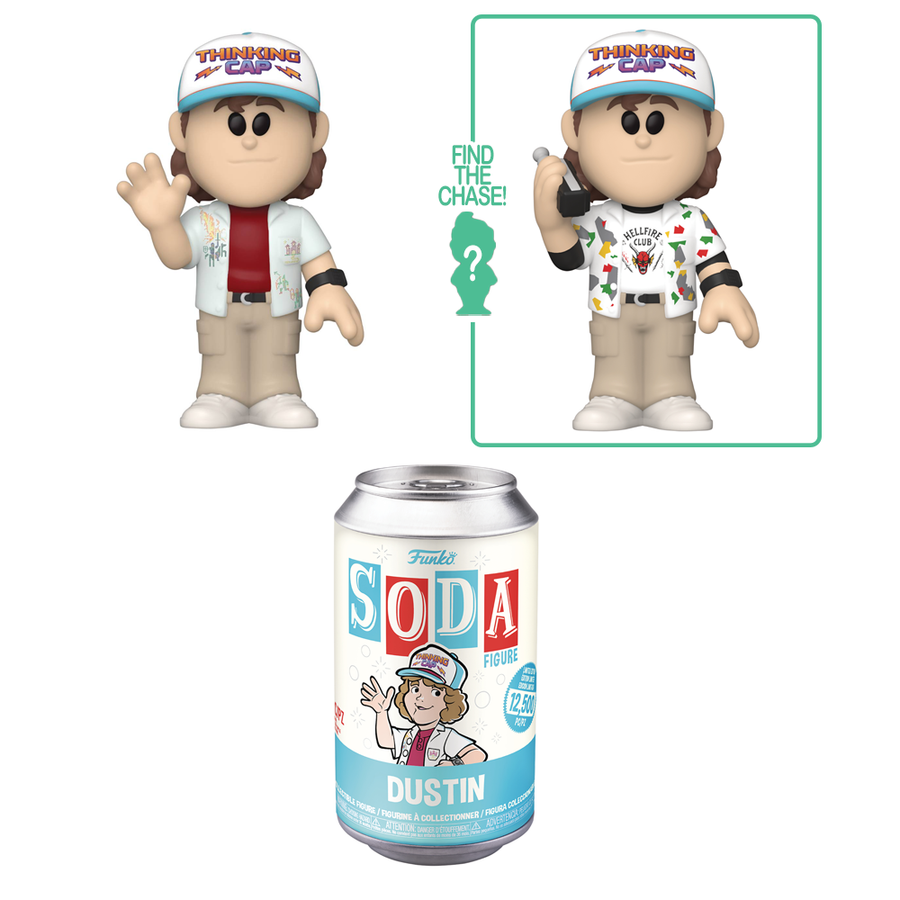 [PRE-ORDER] Funko Vinyl SODA: Stranger Things - Dustin Vinyl Figure