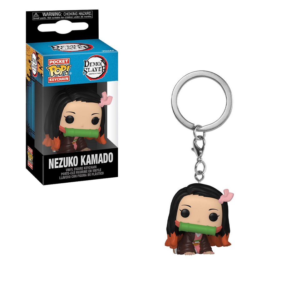 [PRE-ORDER] Funko POP! Keychain: Demon Slayer - Nezuko Kamado Pocket Keychain