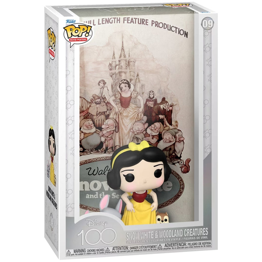 Funko Pop! Movie Poster Disney 100 - Snow White Vinyl Figure #09