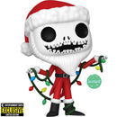 Funko Pop! Disney: Nightmare Before Christmas 30th Anniversary - Santa Jack Skellington Scented Entertainment Earth Exclusive