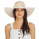 August Hat Company New Directions Natural Floppy Hat UPF 50+ One Size