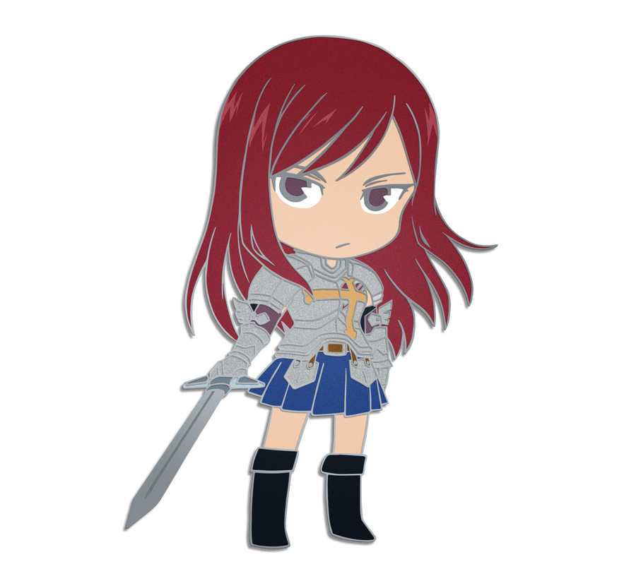 SD Erza Pin
