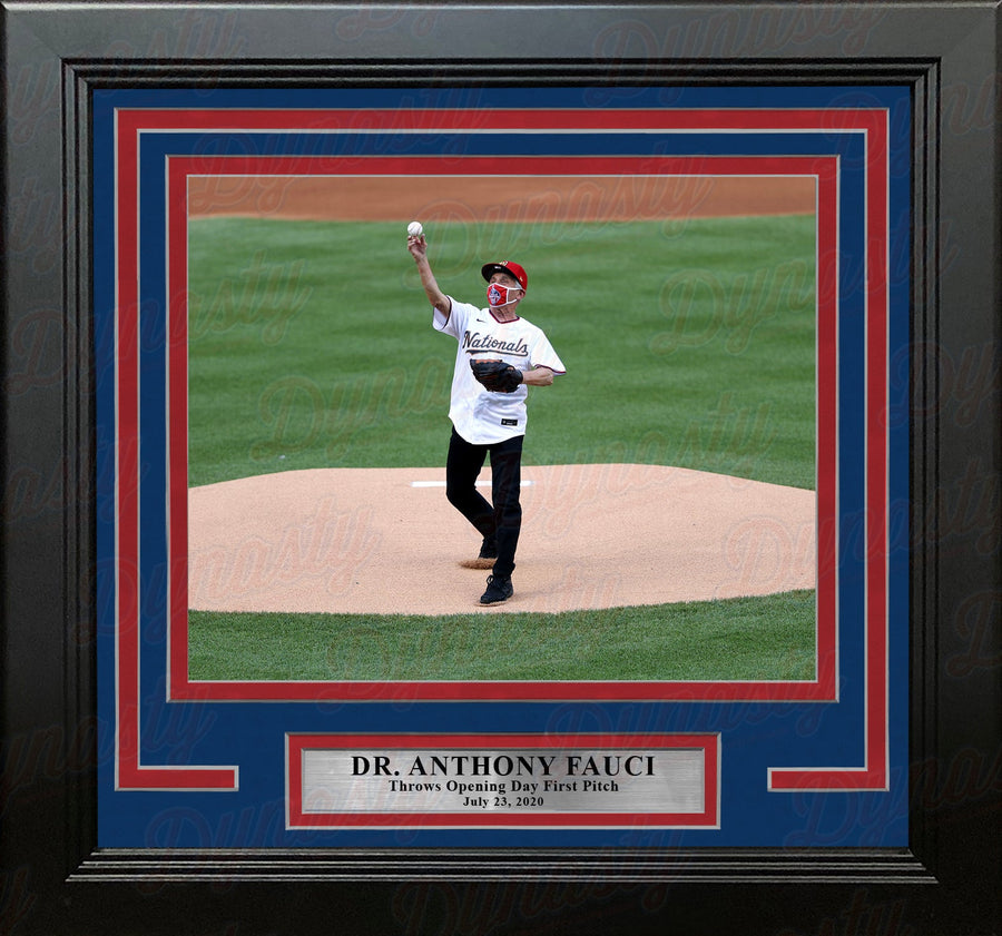Dr. Anthony Fauci 2020 Washington Nationals First Pitch 8
