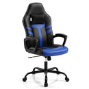 Ergonomic Gaming Chair with Removable Head Pillow & Rocking