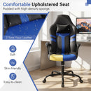 Ergonomic Gaming Chair with Removable Head Pillow & Rocking