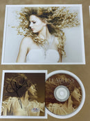 Taylor Swift Signed CD Cover Framed PSA/DNA Fearless Autographed
