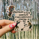 Feeling Pretty Good For My Age Medieval Peasant Sticker | Vinyl Die Cut Sticker