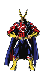 FiGPiN XL: My Hero Academia - All Might (Silver Age) #X4