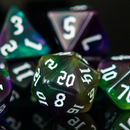 Fighter Class Acrylic Dice Set