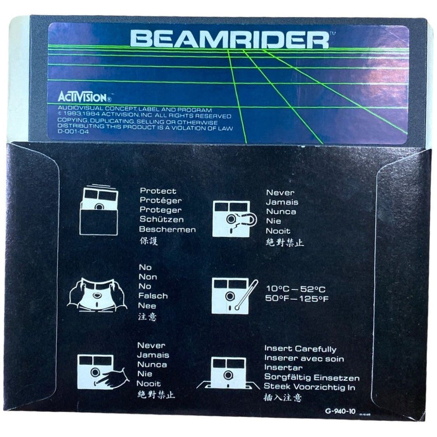 BeamRider - Commodore 64  - 5¼