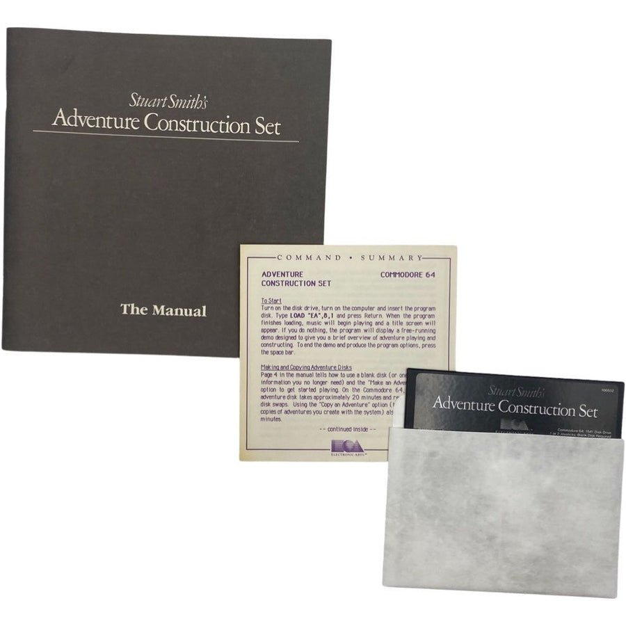 Adventure Construction Set - Commodore 64