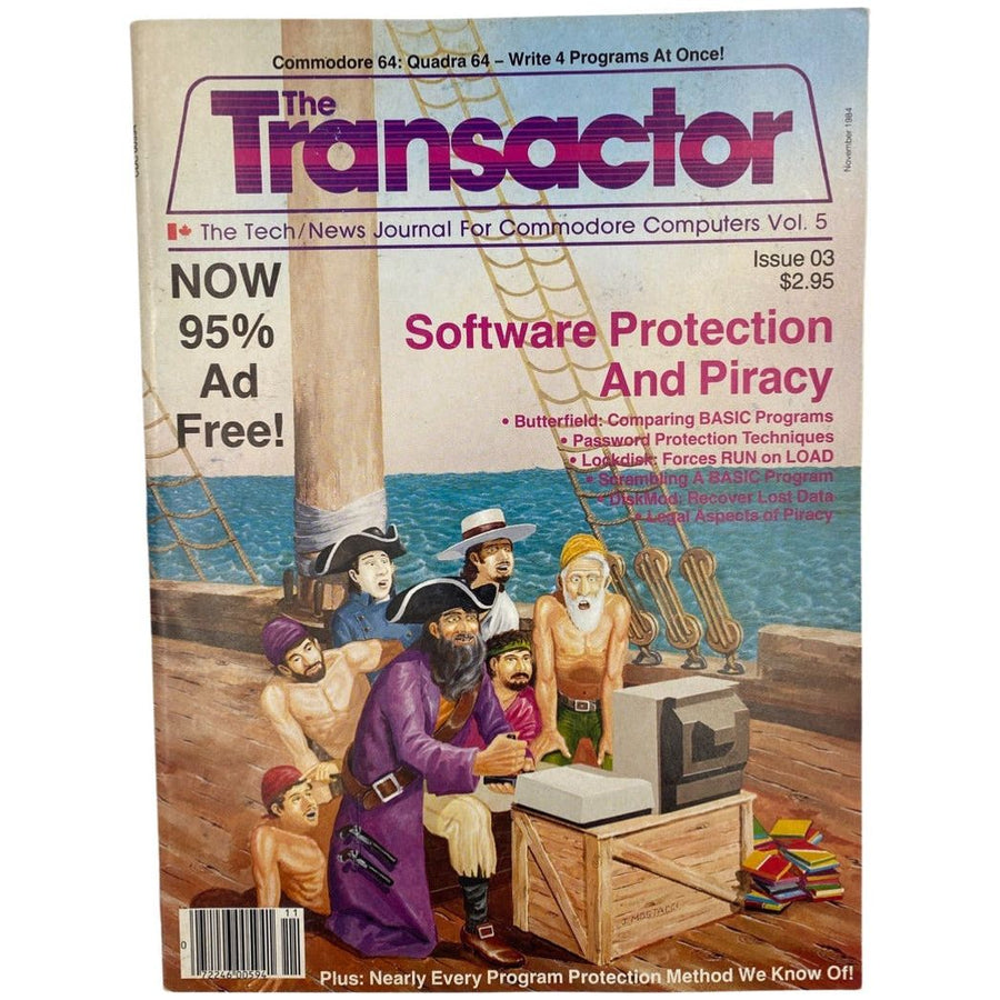 The Transactor Magazine - November 1984 - Volume 5 Issue 3 - Commodore News/Tech Journal