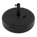 Fillable Umbrella Base 90 LBS Heavy Duty Sand Filled Round Market Umbrella Stand-Black