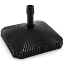 Fillable Umbrella Base with Shell Texture - 44 lb Capacity