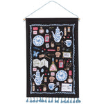 Finders Keepers Hanging Wall Art | Vintage Artwork Cotton Home Offce Decor