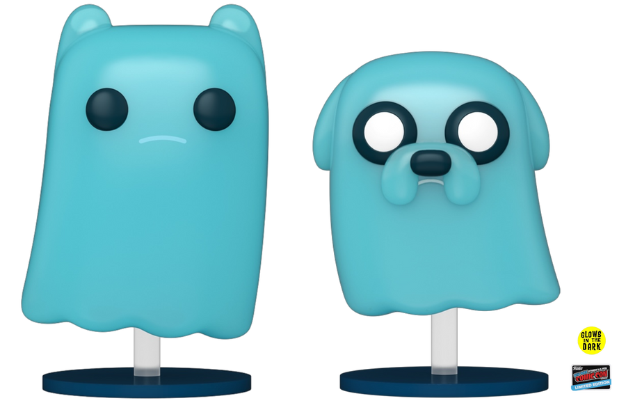 GUARANTEED MINT - NYCC 2026 Exclusive Sticker - Finn & Jake Glow in the Dark