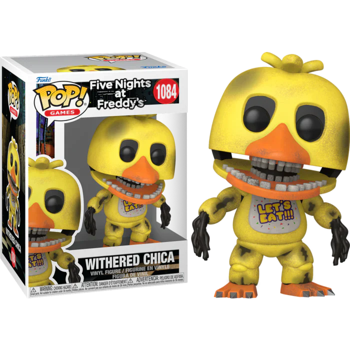 Five Nights at Freddy's Withered Chica Funko Pop! #1084