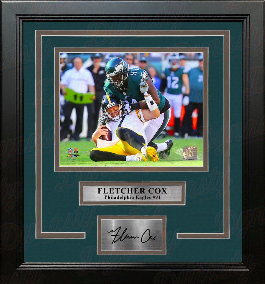 Fletcher Cox Sacks Roethlisberger Philadelphia Eagles 16