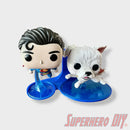 Floating Shelf sized to fit Funko Pop Superman #562 & Krypto #565