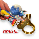 Floating Shelves for Amiibo Accessories | Comes with command strips! No Screws No Drilling | Display Shelf for Nintendo Amiibo