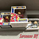 Floating Shelves for Funko Pop! DELUXE Box or Super 6-INCH fits 6.5W X 5.5D | Fits Soft Plastic Box Cases/Protectors