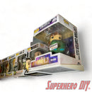 Floating Shelves for Funko Pop! DELUXE Box or Super 6-INCH fits 6.5W X 5.5D | Fits Soft Plastic Box Cases/Protectors