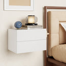 Wall Mounted Floating Nightstand with 2 Drawers