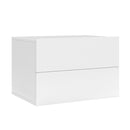 Wall Mounted Floating Nightstand with 2 Drawers