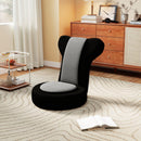 Floor Comfy Gaming Leisure Chair with Adjustable Headrest and Backrest