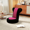Floor Comfy Gaming Leisure Chair with Adjustable Headrest and Backrest