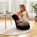 Floor Comfy Gaming Leisure Chair with Adjustable Headrest and Backrest
