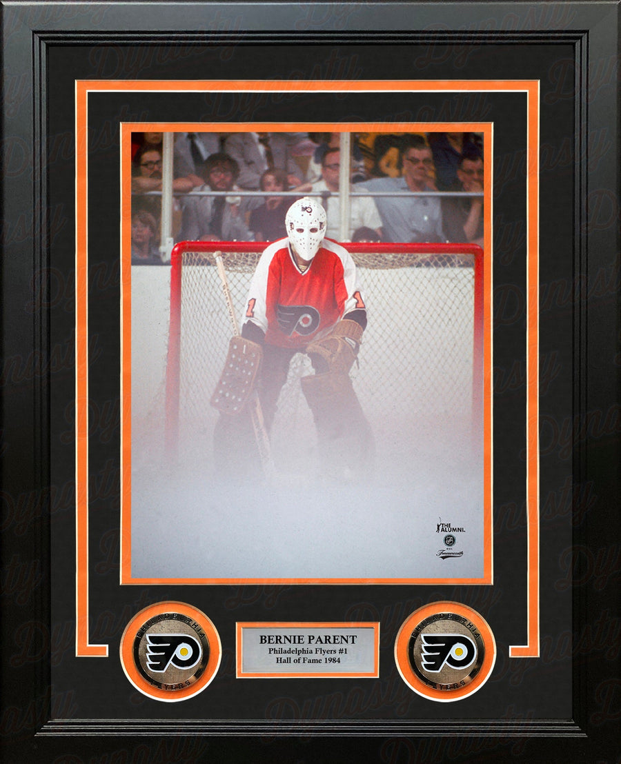 Bernie Parent Philadelphia Flyers Stanley Cup Fog Game 8