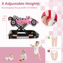 Convertible Baby Walker with 3 Adjustable Height Settings
