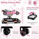 Convertible Baby Walker with 3 Adjustable Height Settings