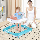 Foldable Baby Walker with 3 Adjustable Heights and Padded Seat