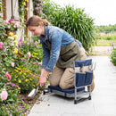 Foldable Garden Kneeler and Seat for Seniors Gardeners