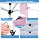 10 X 10 FT Foldable Outdoor Patio Shelter Canopy Tent with 1-Push Center Lock
